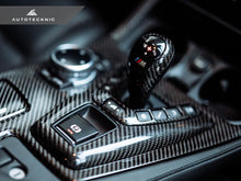 Load image into Gallery viewer, AutoTecknic Dry Carbon Fiber Shift Console Trim - F10 M5 M-DCT