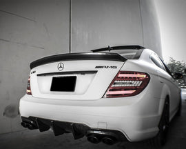 Mode Carbon Coupe Bootlid Spoiler Mercedes Benz C63 W204 - Aerodynamics - Studio RSR - 1