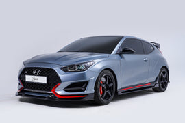 2021-2022 Hyundai Veloster N Carbon Program: Front Lip V2 Type B + Side Skirts V2 + Rear Diffuser - ADRO