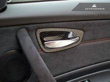 Load image into Gallery viewer, AutoTecknic Dry Carbon Interior Door Handle Trims - E82 1M - AutoTecknic USA