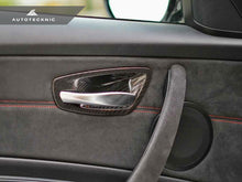 Load image into Gallery viewer, AutoTecknic Dry Carbon Interior Door Handle Trims - E82 1M - AutoTecknic USA