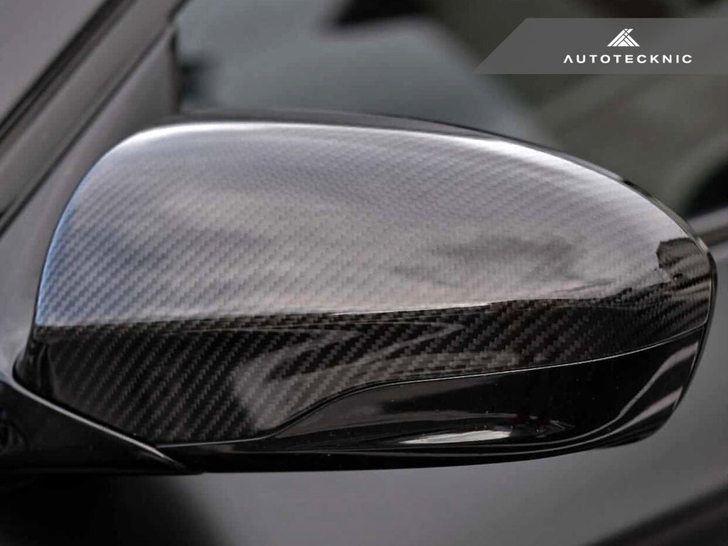 AutoTecknic Replacement Version II Dry Carbon Mirror Covers - F10 M5 - AutoTecknic USA