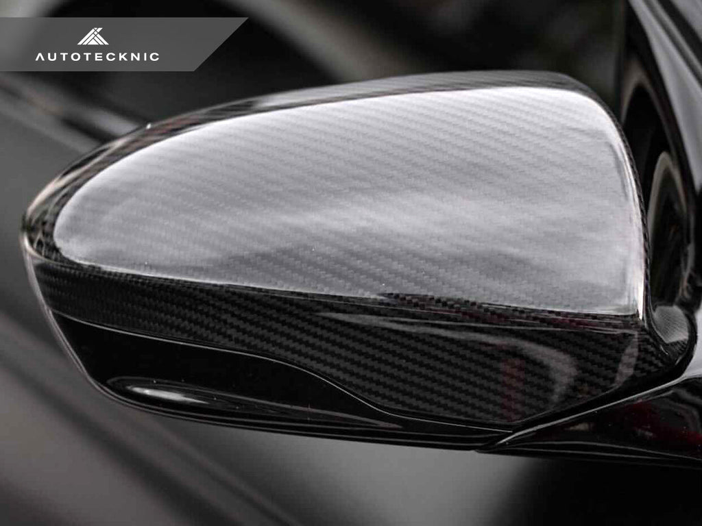 AutoTecknic Replacement Version II Dry Carbon Mirror Covers - F06/ F12/ F13 M6 - AutoTecknic USA
