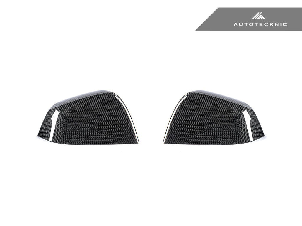 AutoTecknic Dry Carbon Fiber Mirror Covers - Tesla Model Y – Studio RSR