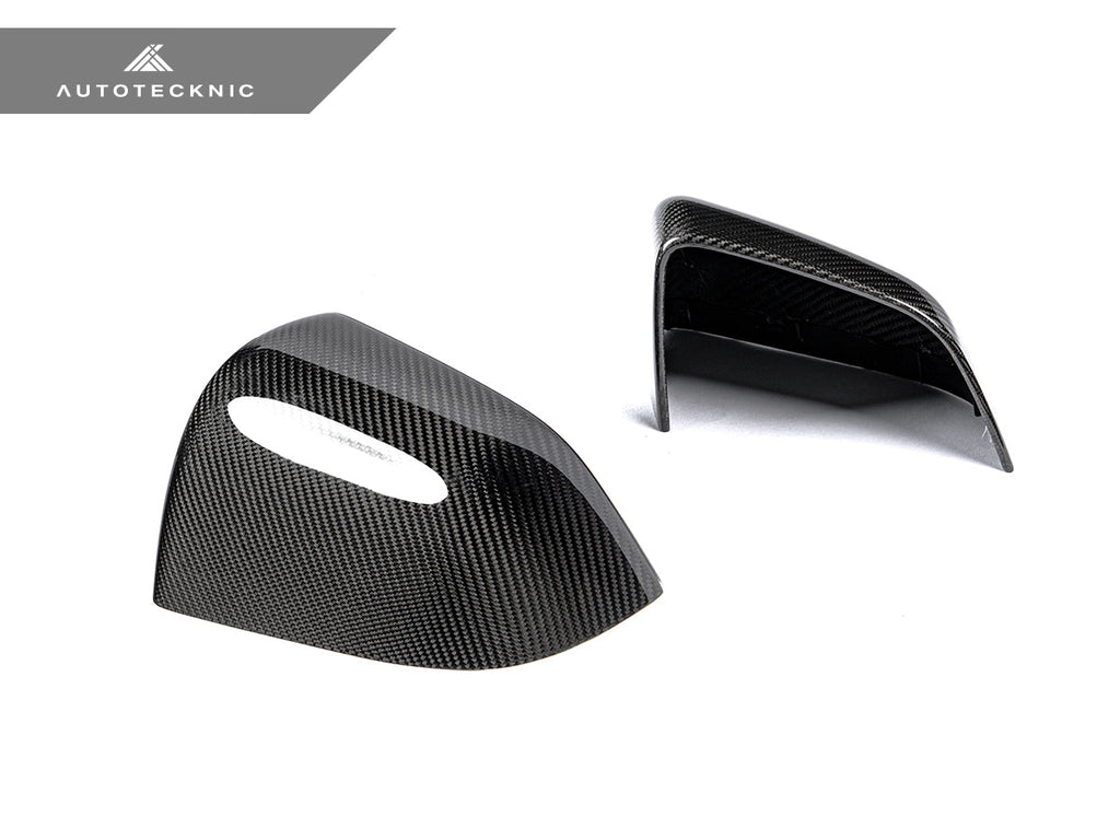 AutoTecknic Dry Carbon Fiber Mirror Covers - Tesla Model Y - AutoTecknic USA