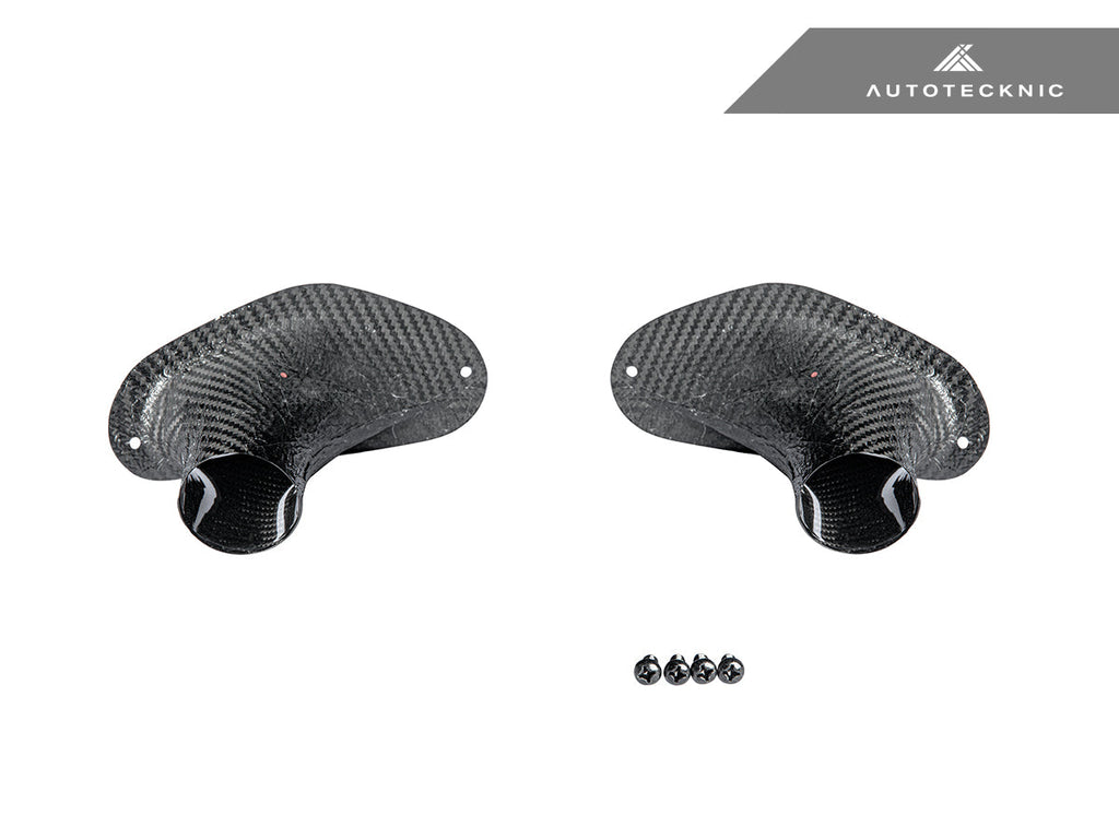 AutoTecknic Dry Carbon Brake Cooling Ducts - F87 M2 Competition | M2 CS - AutoTecknic USA