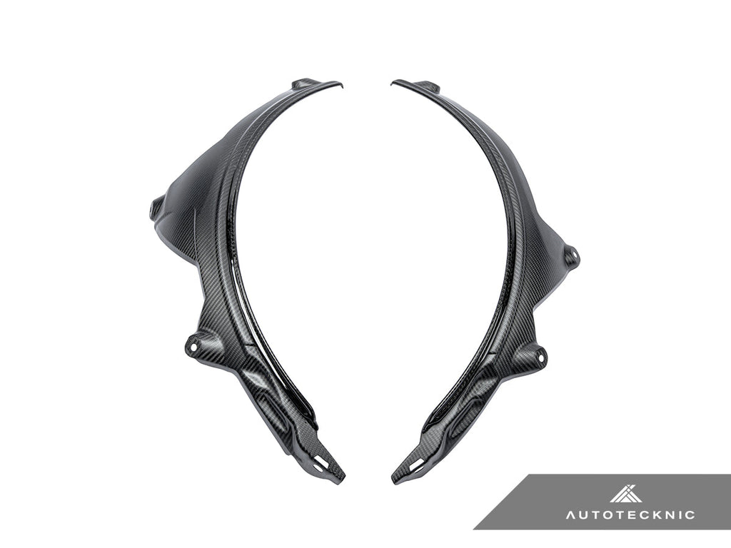 AutoTecknic Carbon Fiber Rear Wheel Arch Extension Set - F93 M8 Gran Coupe - AutoTecknic USA