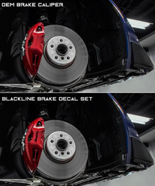 Toyota GR Supra 2020+ (A90) BLACKLINE Performance Brake Caliper Decal Set