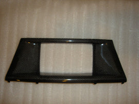 Carbon Fiber Navigation Overlay for the BMW X6 - Interior - Studio RSR