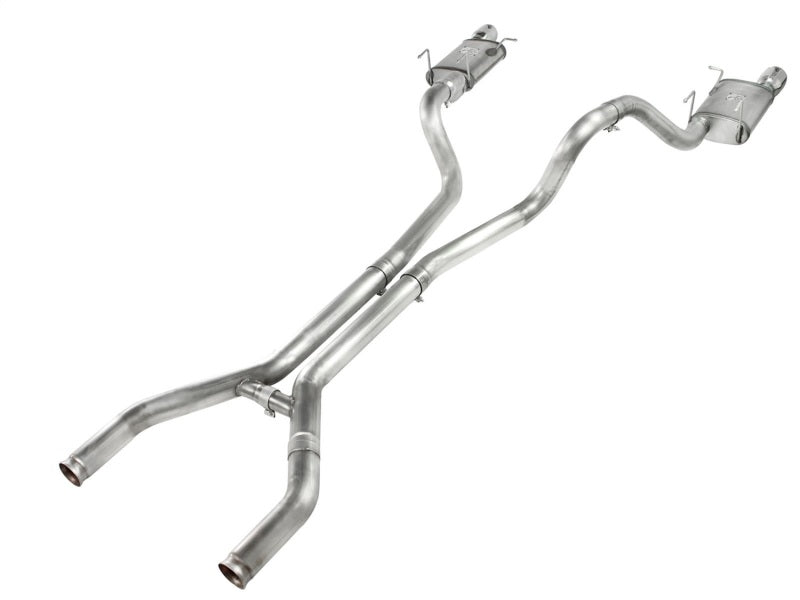 aFe MACHForce XP Cat-Back Exhaust 3in SS w/ Polished Tips 11-14 Ford Mustang GT V8 5.0L