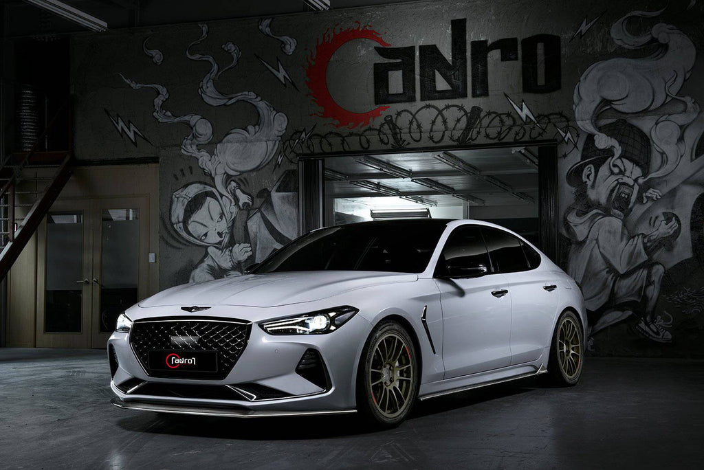 Genesis G70 Carbon Fiber Front Lip V1 - ADRO