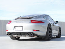 Load image into Gallery viewer, aFe Power Elite SS-304 Carbon Tip Dual Cat Back Exhaust 13-14 Porsche 911 C2S (991) H6-3.8L