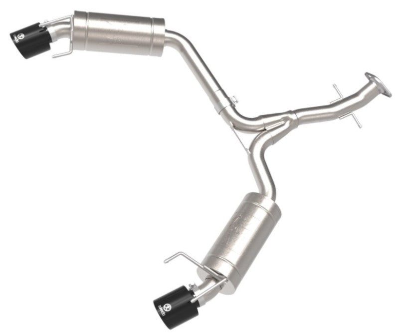 aFe POWER Takeda 06-13 Lexus IS250/IS350 SS Axle-Back Exhaust w/ Black Tips