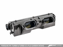 Load image into Gallery viewer, AWE Tuning Porsche 991 (991.2) Turbo and Turbo S S-FLO Carbon Intake