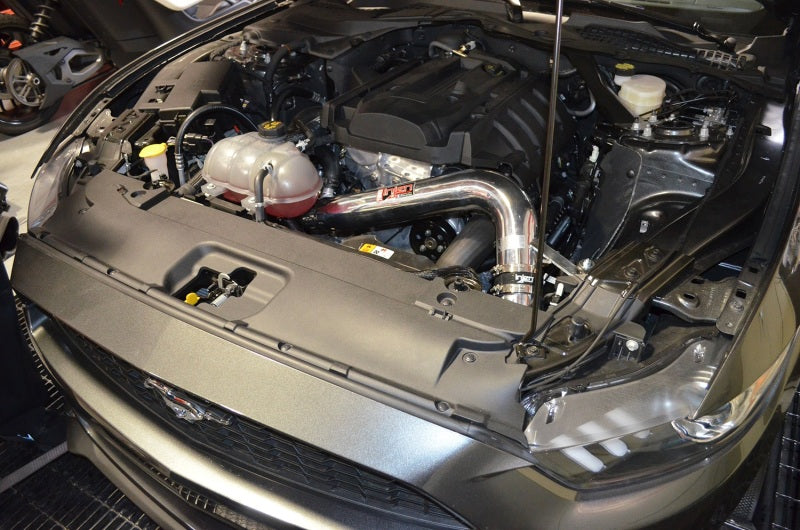 Injen 2015 Ford Mustang Eco Boost 2.3L Polished CAI Converts To SRI
