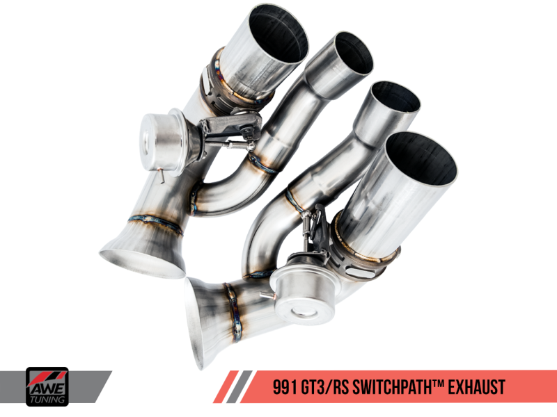 AWE Tuning Porsche 991 GT3 / RS SwitchPath Conversion Kit (Requires AWE Tuning Center Muffler)