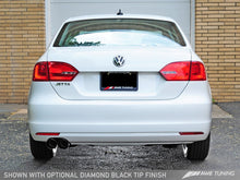 Load image into Gallery viewer, AWE Tuning MK6 Jetta TDI Touring Edition Exhaust - Diamond Black Tips