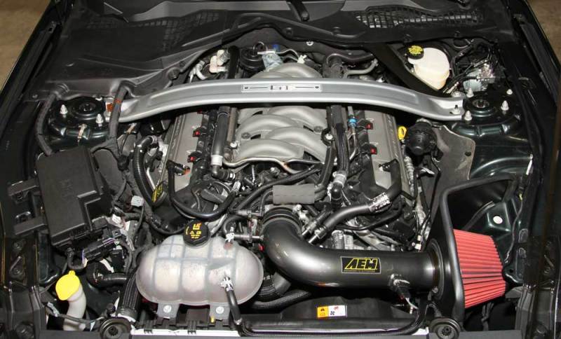 AEM 2015 Ford Mustang GT 5.0L V8 - Cold Air Intake System - Gunmetal Gray
