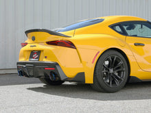 Load image into Gallery viewer, aFe POWER Takeda 2021 Toyota Supra 2.0L (t) 2.5in-3in 304 SS CB Exhaust w/ Blue Tips