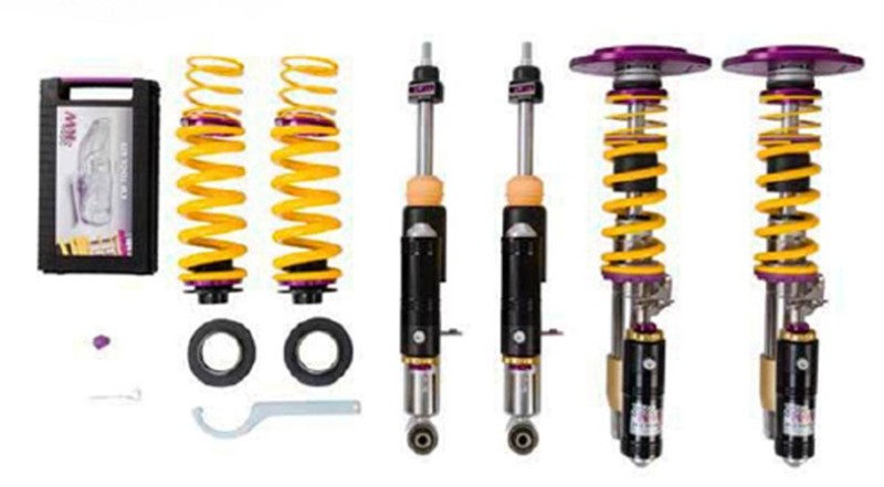 KW Porsche 911 GT3RS 991.2 With OE NoseLift Clubsport Coilover Kit 3-Way