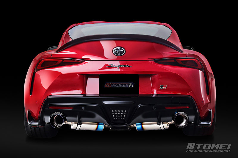 Tomei Expreme Ti Full Titanium Muffler Type-D Toyota GR MKV Supra A90