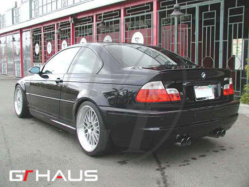 GTHaus Meisterschaft Rear Section Exhaust for BMW M3 E46 - Exhaust - Studio RSR - 7