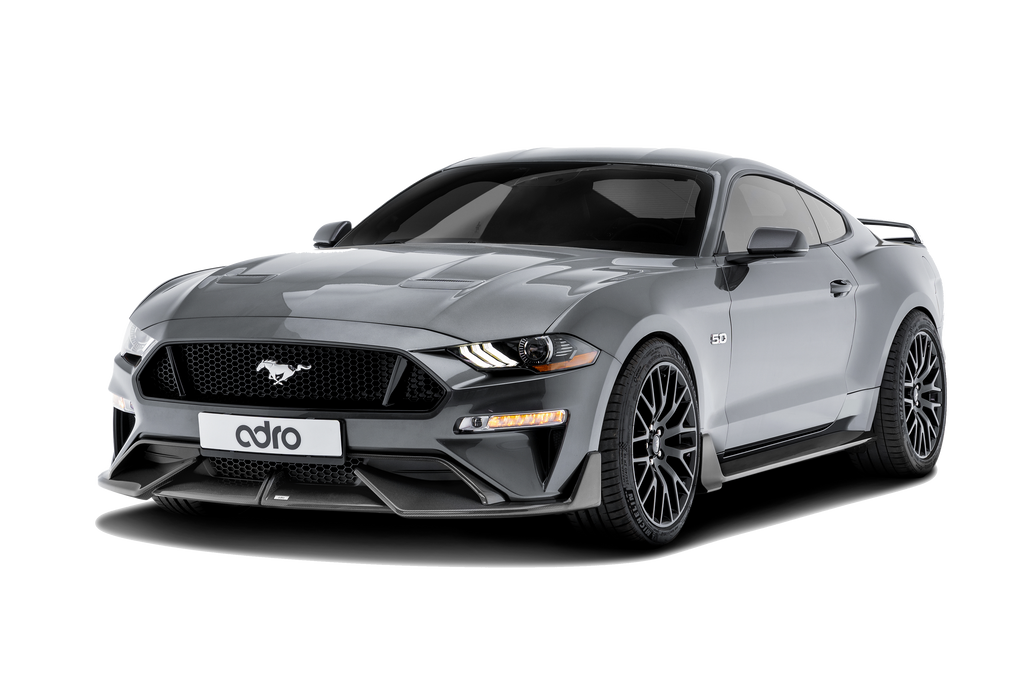 Ford Mustang Carbon Fiber Front Lip - ADRO