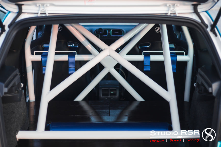 StudioRSR Volkswagen (Mk6) Golf R & GTI roll cage / roll bar